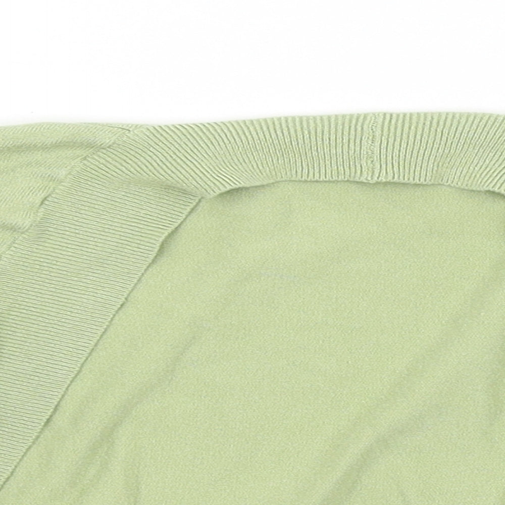 Nougat London Girls Green   Cardigan Jumper Size 3 Years