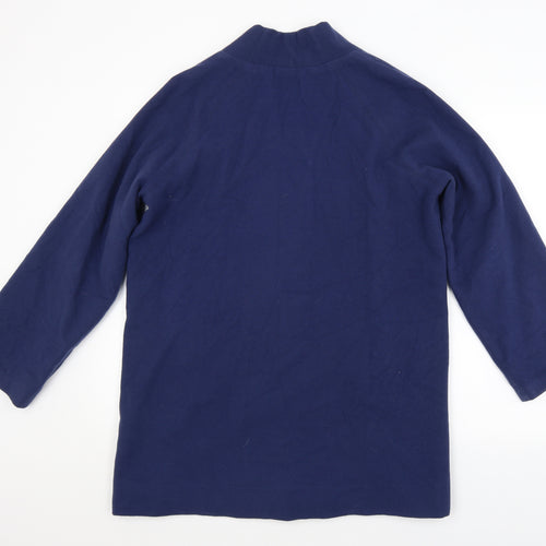 Preworn Womens Blue   Overcoat Coat