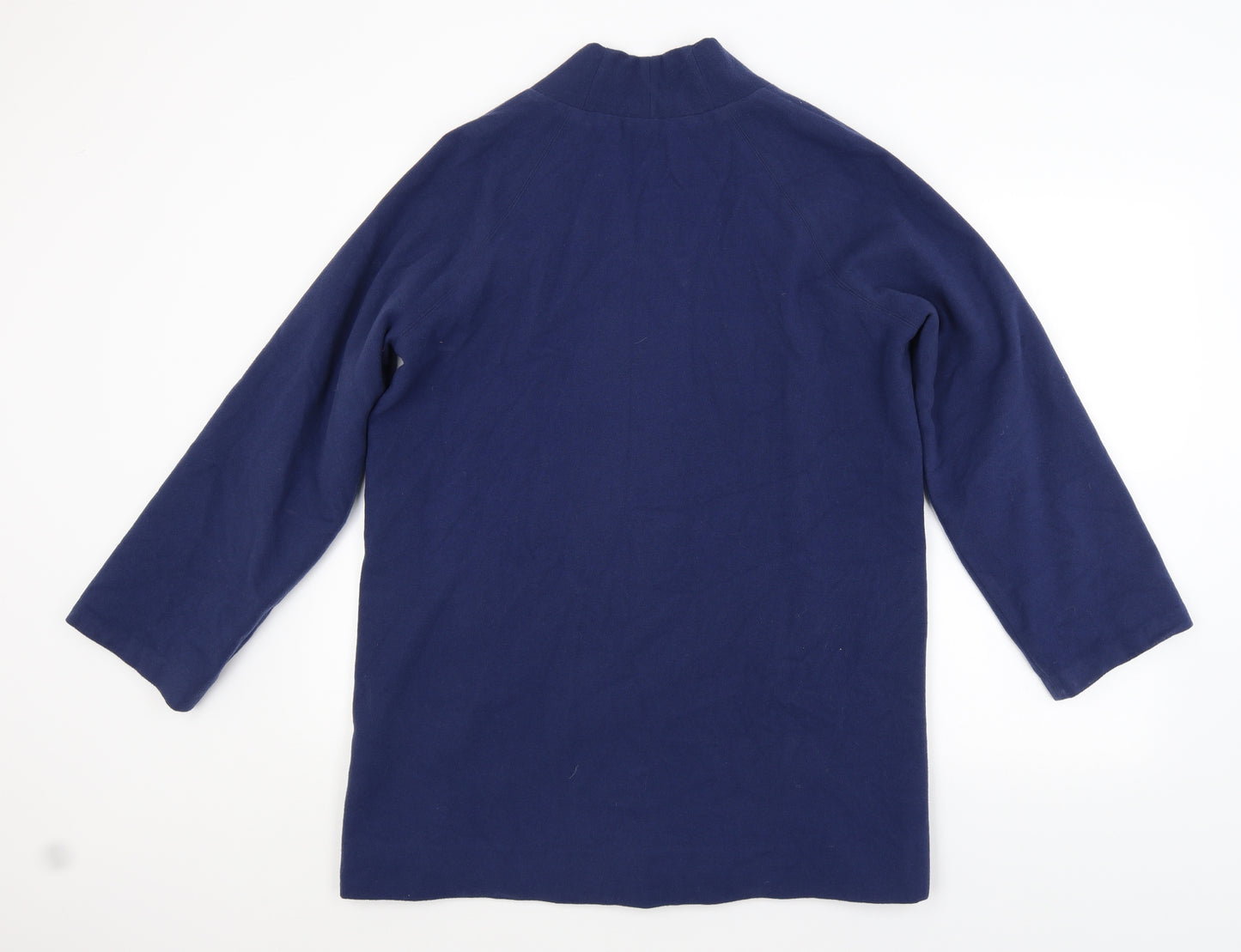 Preworn Womens Blue   Overcoat Coat