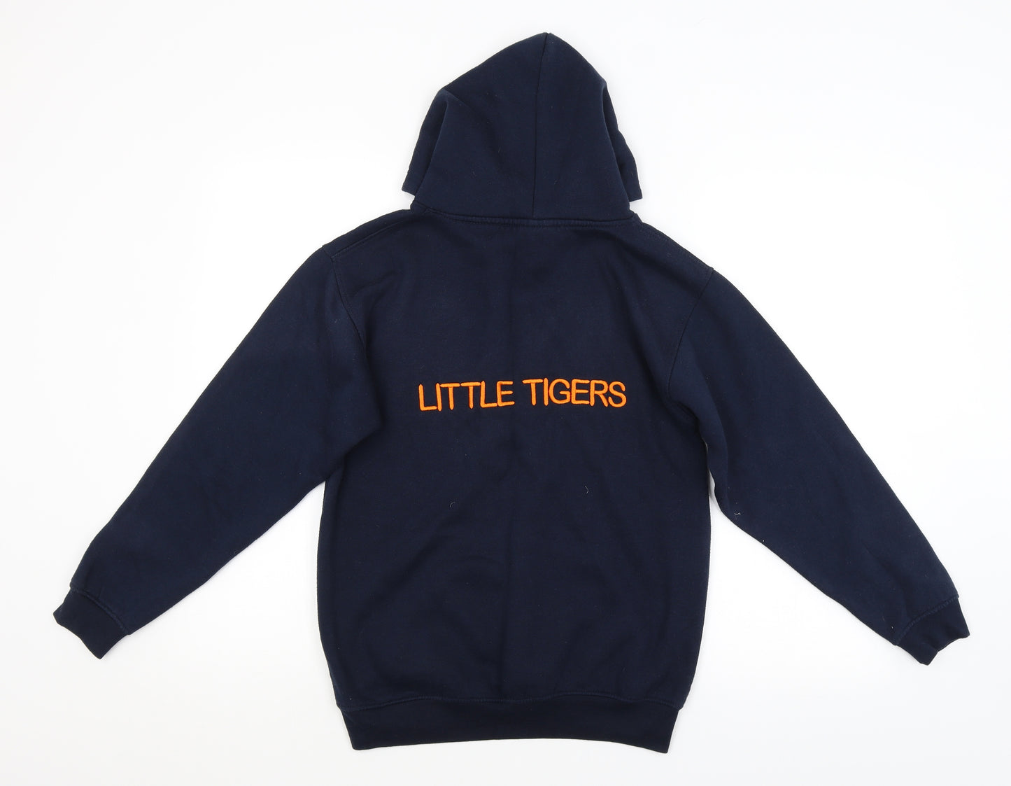 Preworn Boys Blue   Pullover Hoodie Size 9-10 Years