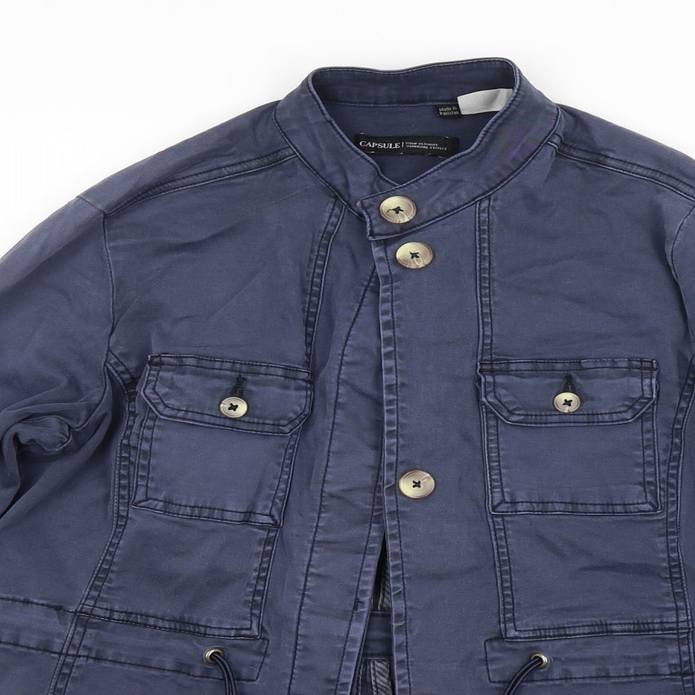 CAPSULE Womens Blue   Jacket  Size 12