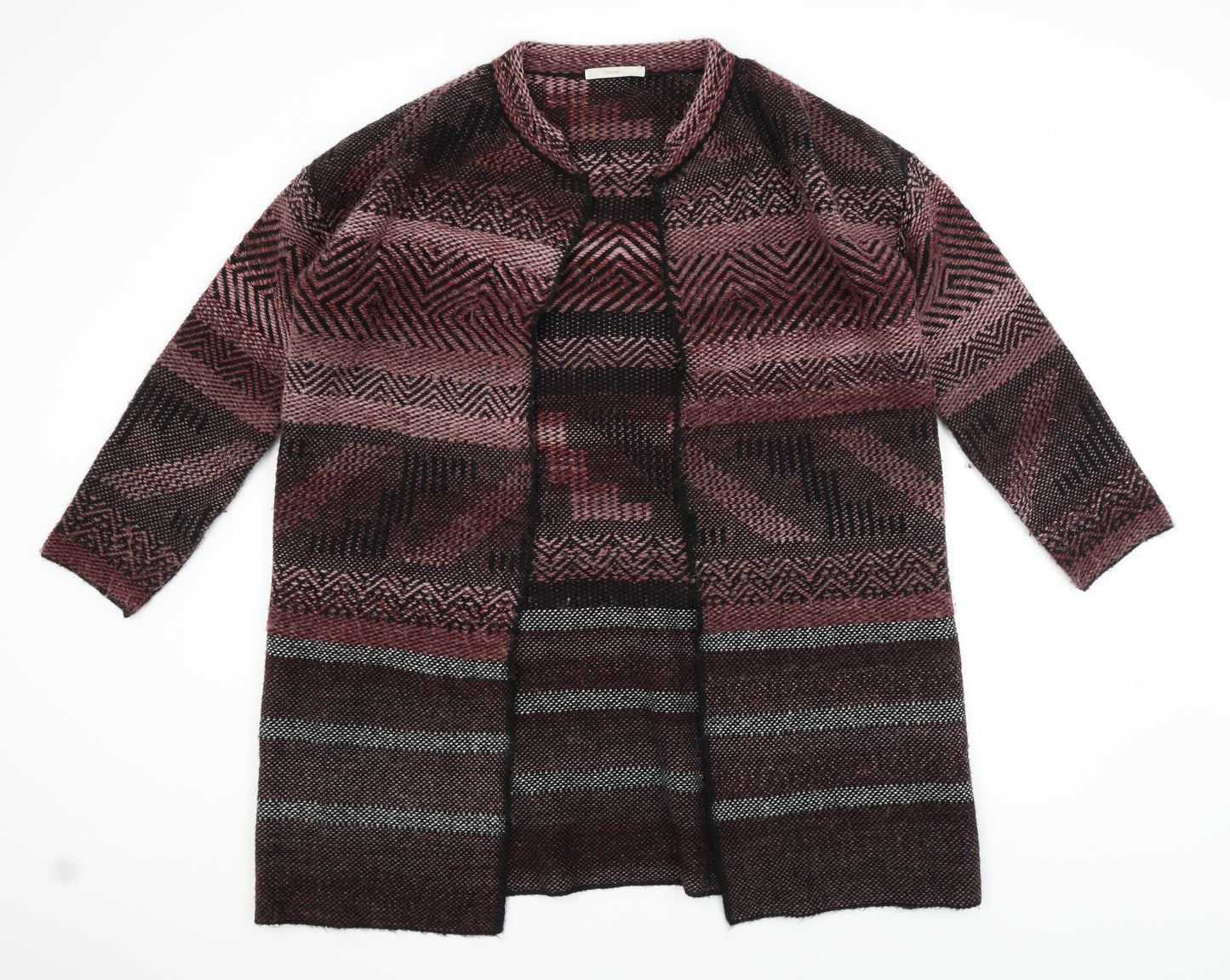 George Womens Multicoloured Argyle/Diamond  Cardigan Jumper Size 20
