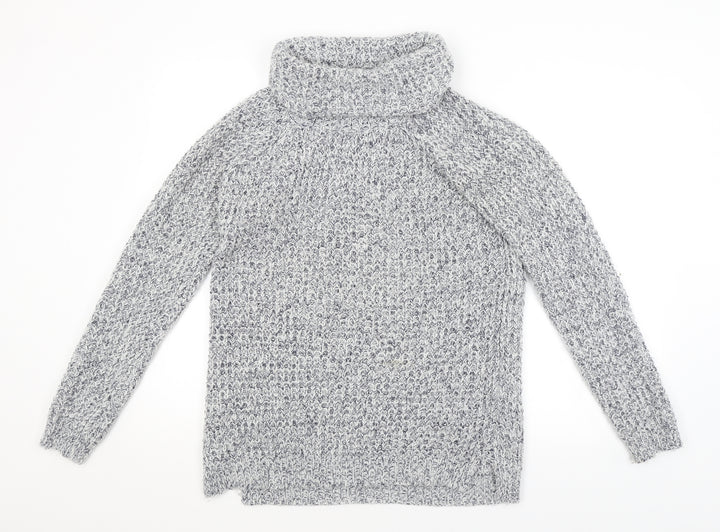 Internacionale Womens Grey Pullover Jumper Size 10