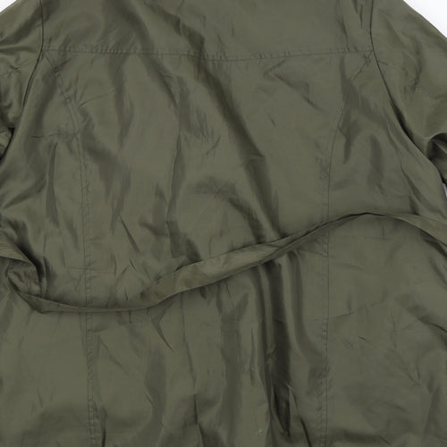 Preworn Womens Green   Pea Coat Coat Size 22