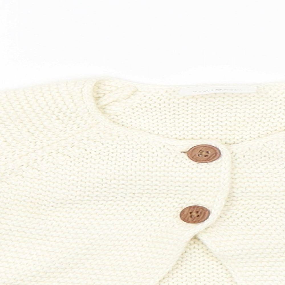 NEXT Baby White   Cardigan Jumper Size 3-6 Months
