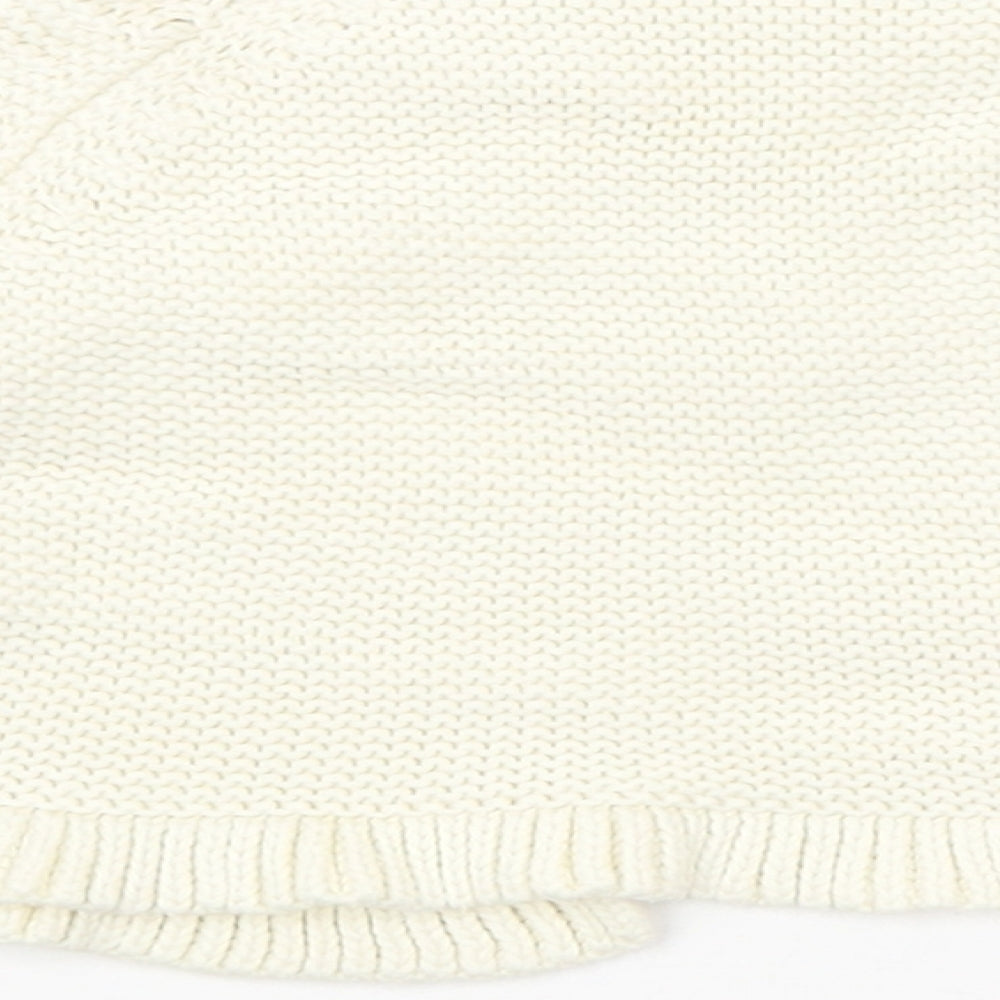 NEXT Baby White   Cardigan Jumper Size 3-6 Months