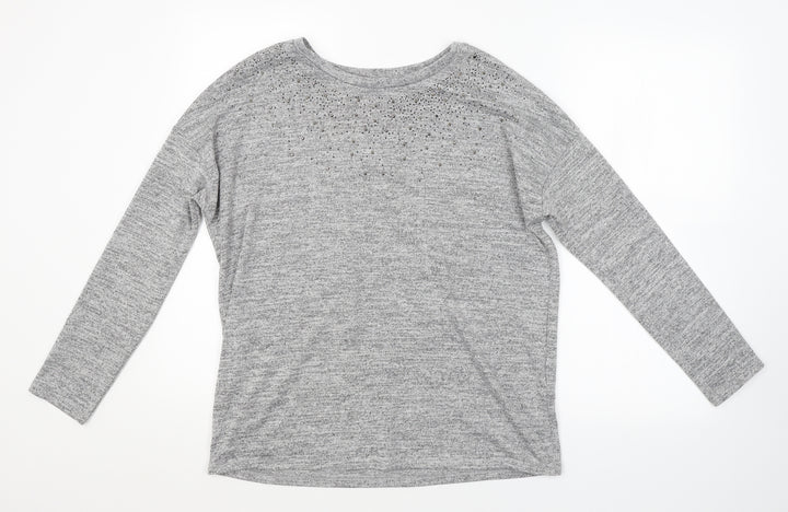 TU Womens Grey   Pullover Jumper Size 14