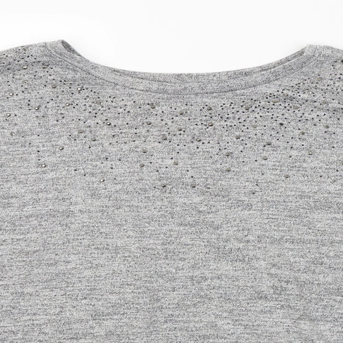 TU Womens Grey   Pullover Jumper Size 14