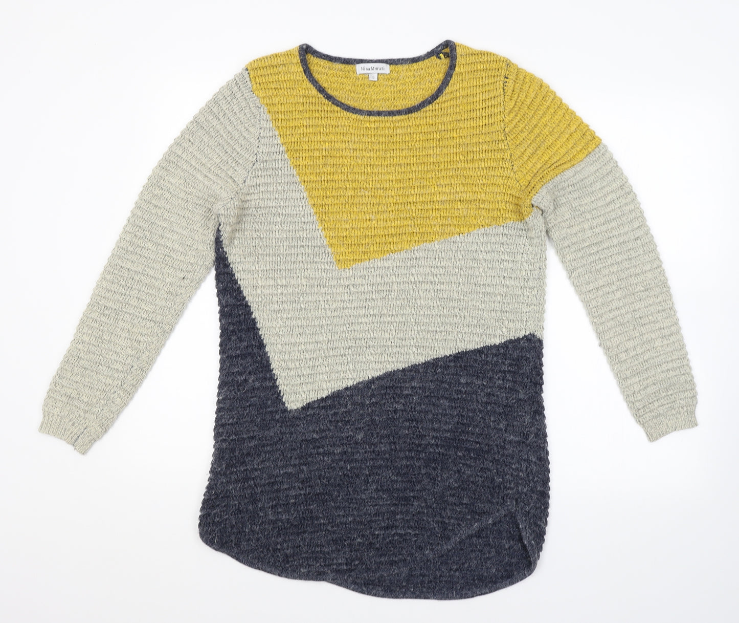 Nina Murati Womens Multicoloured   Pullover Jumper Size S