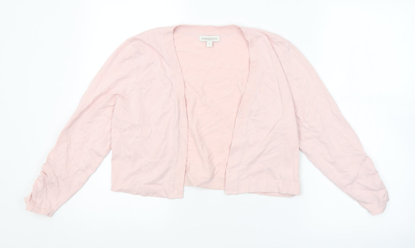 Monsoon Womens Pink   Cardigan Jumper Size M