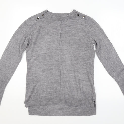 Primark Womens Grey   Pullover Jumper Size 6