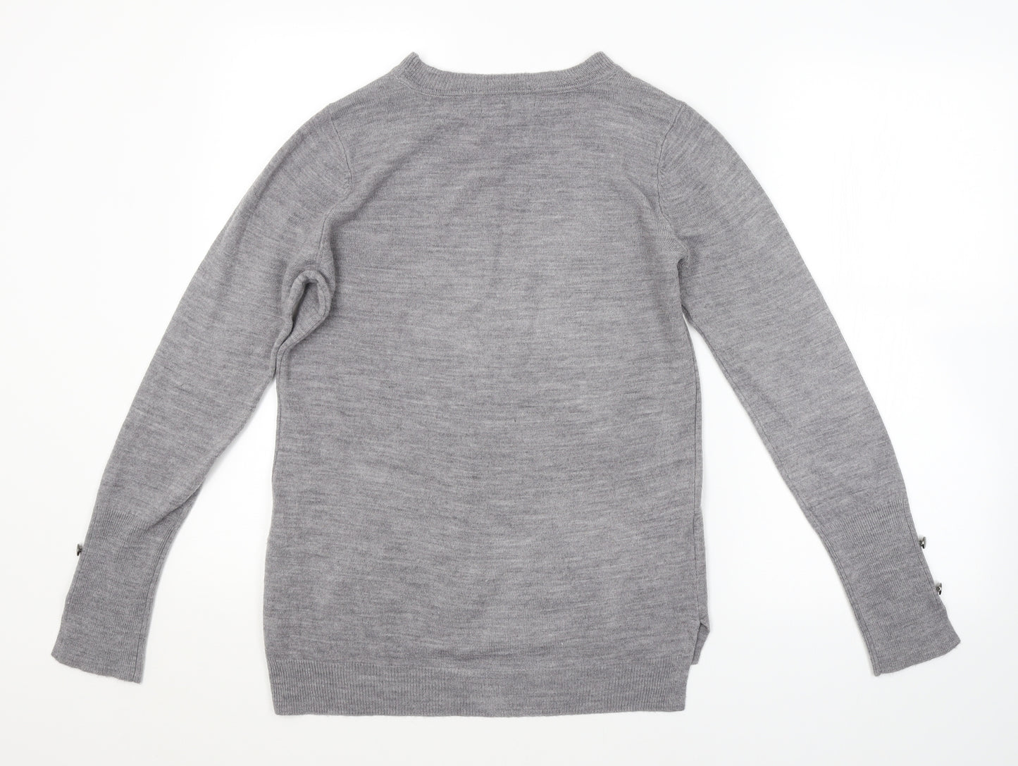 Primark Womens Grey   Pullover Jumper Size 6
