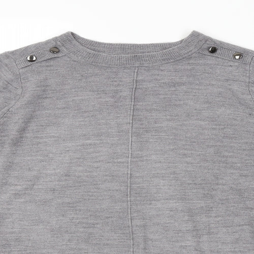 Primark Womens Grey   Pullover Jumper Size 6