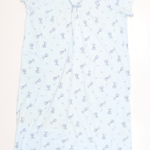 Berkertex Womens Blue Floral   Gown Size 14