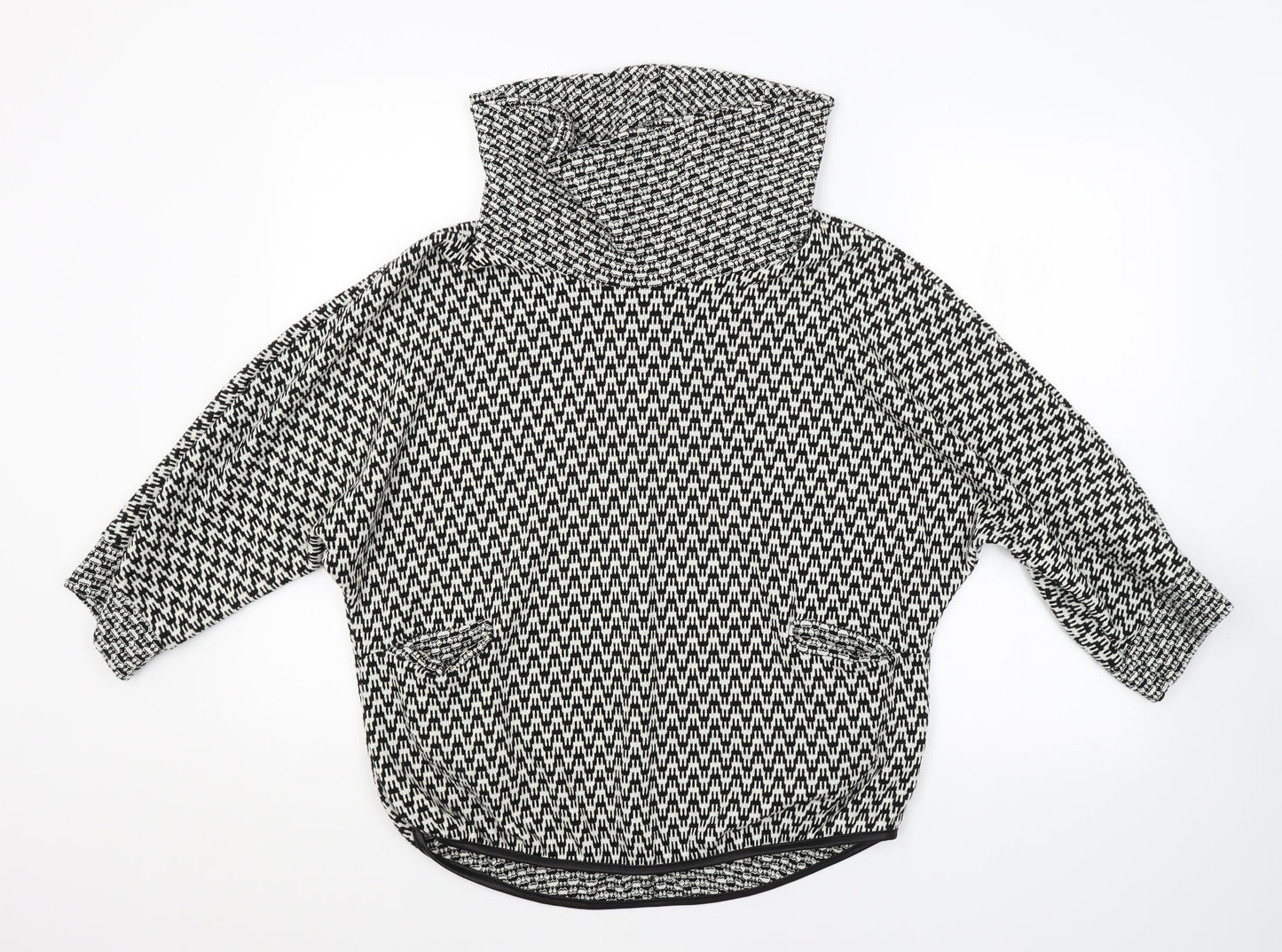 Preworn Womens Multicoloured Argyle/Diamond  Pullover Jumper Size 8