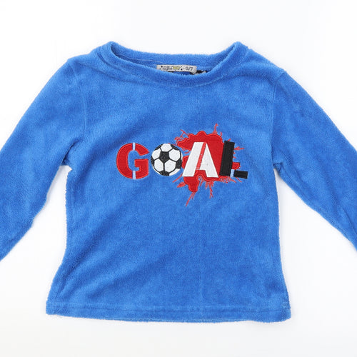 Preworn Boys Blue   Pullover Jumper Size 6-7 Years
