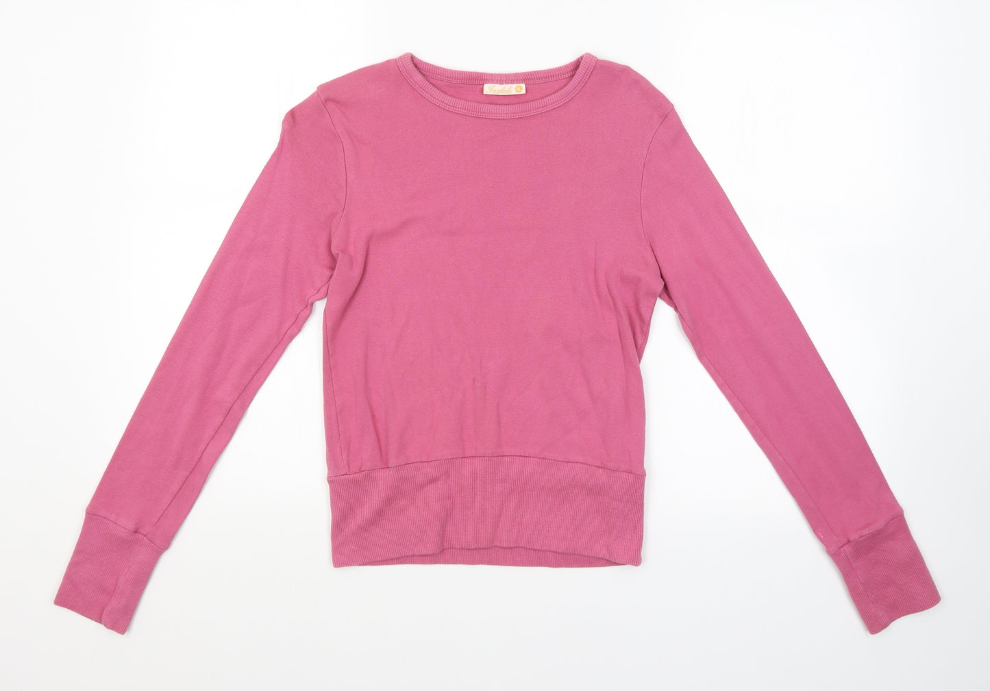 FOXHOLE Womens Pink   Pullover Jumper Size XL