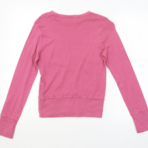 FOXHOLE Womens Pink   Pullover Jumper Size XL