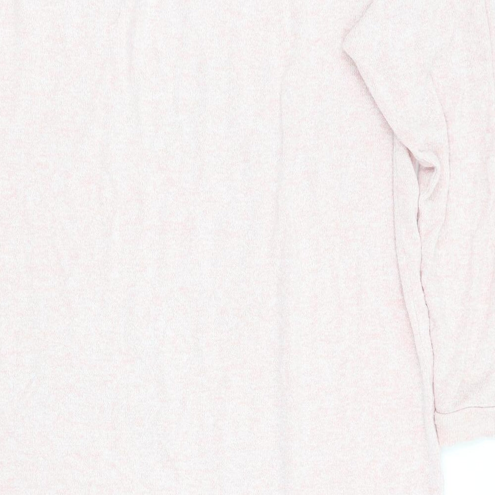 Lounge Womens Pink Solid   Pyjama Top Size XS  - Rather be in bed