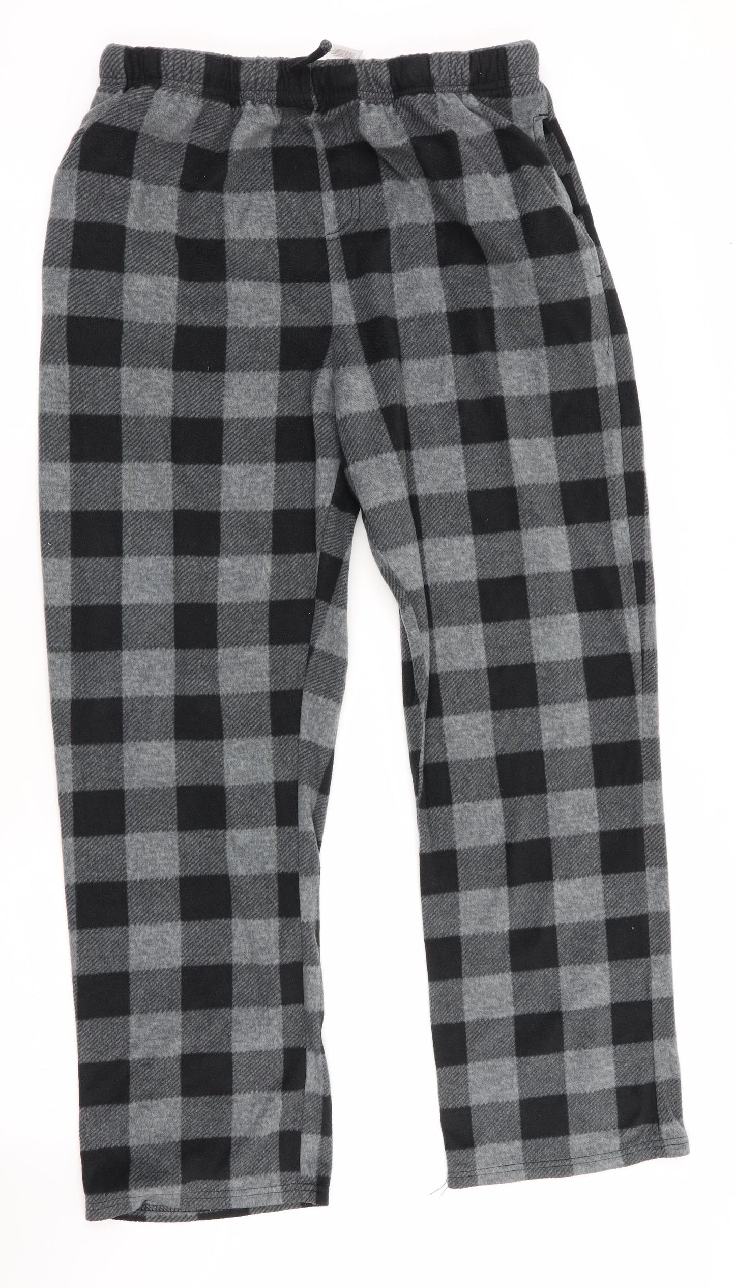 Primark Mens Grey Check   Pyjama Pants Size L