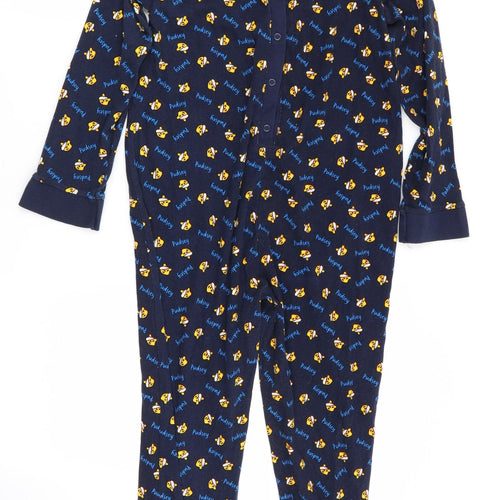 Blue Zoo Girls Blue Animal Print   One Piece Size 11-12 Years  - Pudsey Bear Print
