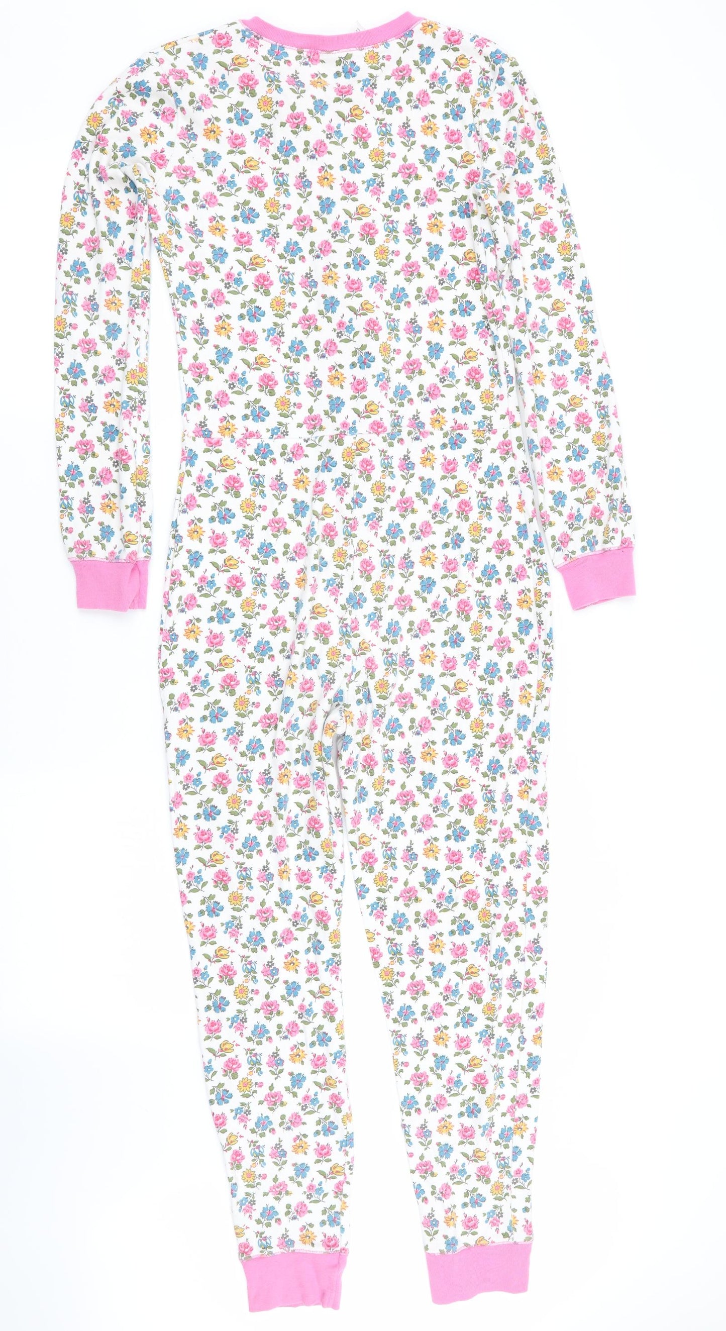 Mini Boden Girls Pink Floral   One Piece Size 14 Years