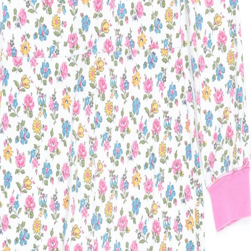 Mini Boden Girls Pink Floral   One Piece Size 14 Years