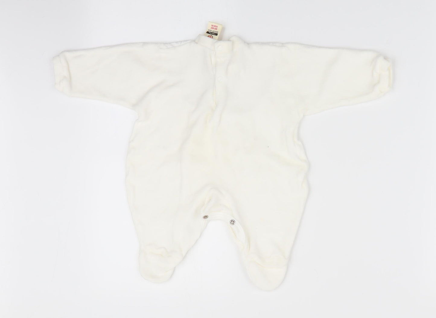 Adams Girls Ivory   Babygrow One-Piece Size 3-6 Months