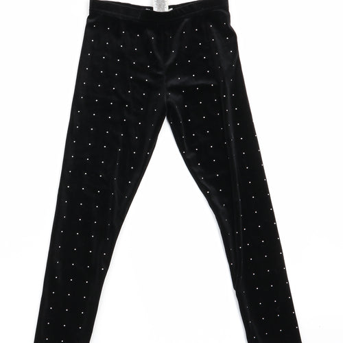 Marks and Spencer Girls Black   Jegging Trousers Size 4-5 Years
