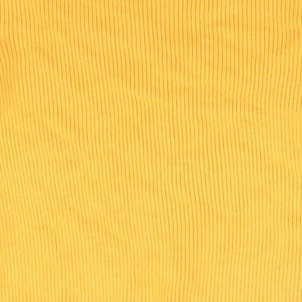 Candy Couture Girls Gold Striped  Pullover Jumper Size 11 Years