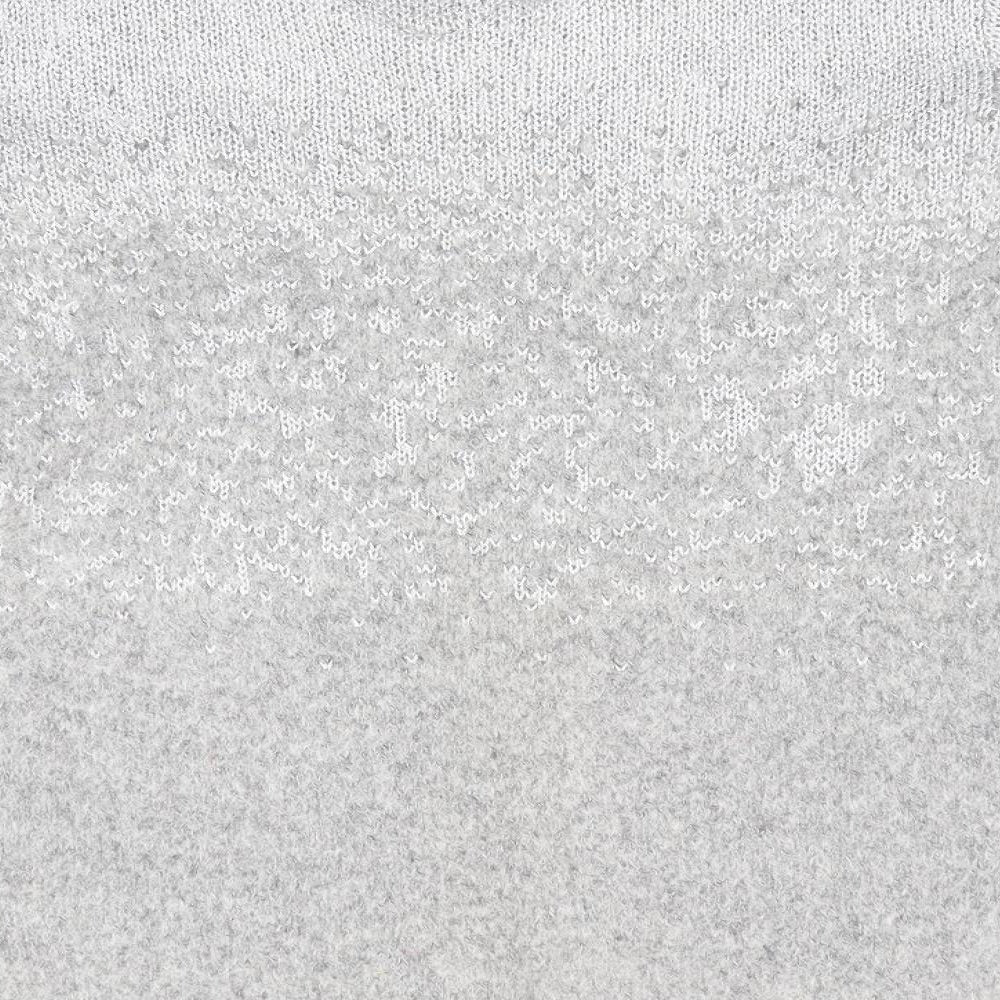 Superdry Womens Silver   Pullover Jumper Size S  - Subtle glitter effect