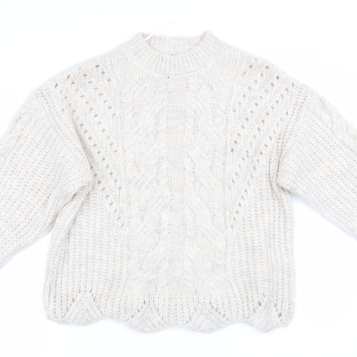 Primark Womens Beige   Pullover Jumper Size XS