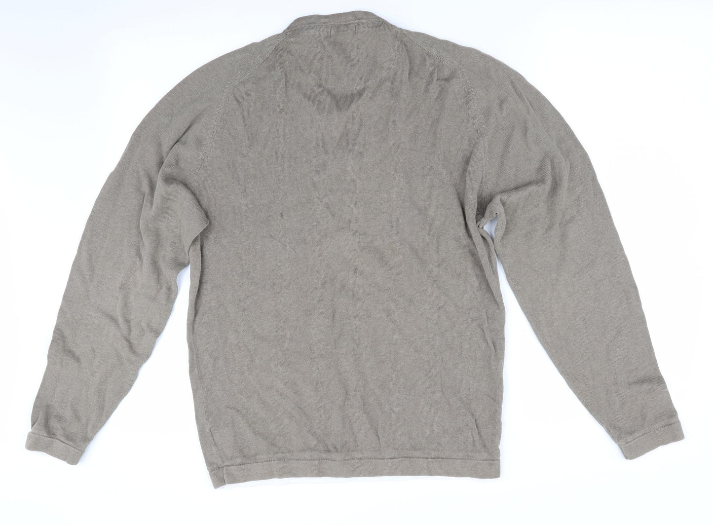 Florence and Fred Mens Brown   Pullover Jumper Size S  - Faux T-Shirt Front