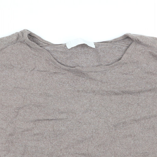 NICOLE FARHI Womens Brown   Pullover Jumper Size S