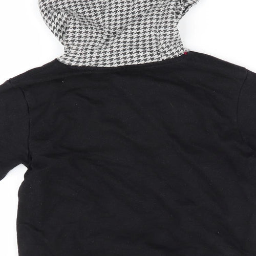 M& CO Boys Black   Pullover Hoodie Size 6-7 Years  - Future