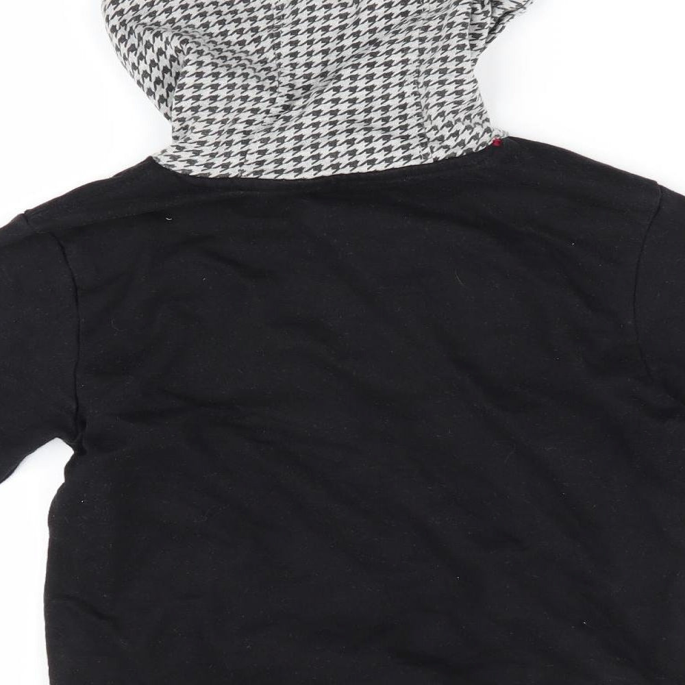 M& CO Boys Black   Pullover Hoodie Size 6-7 Years  - Future