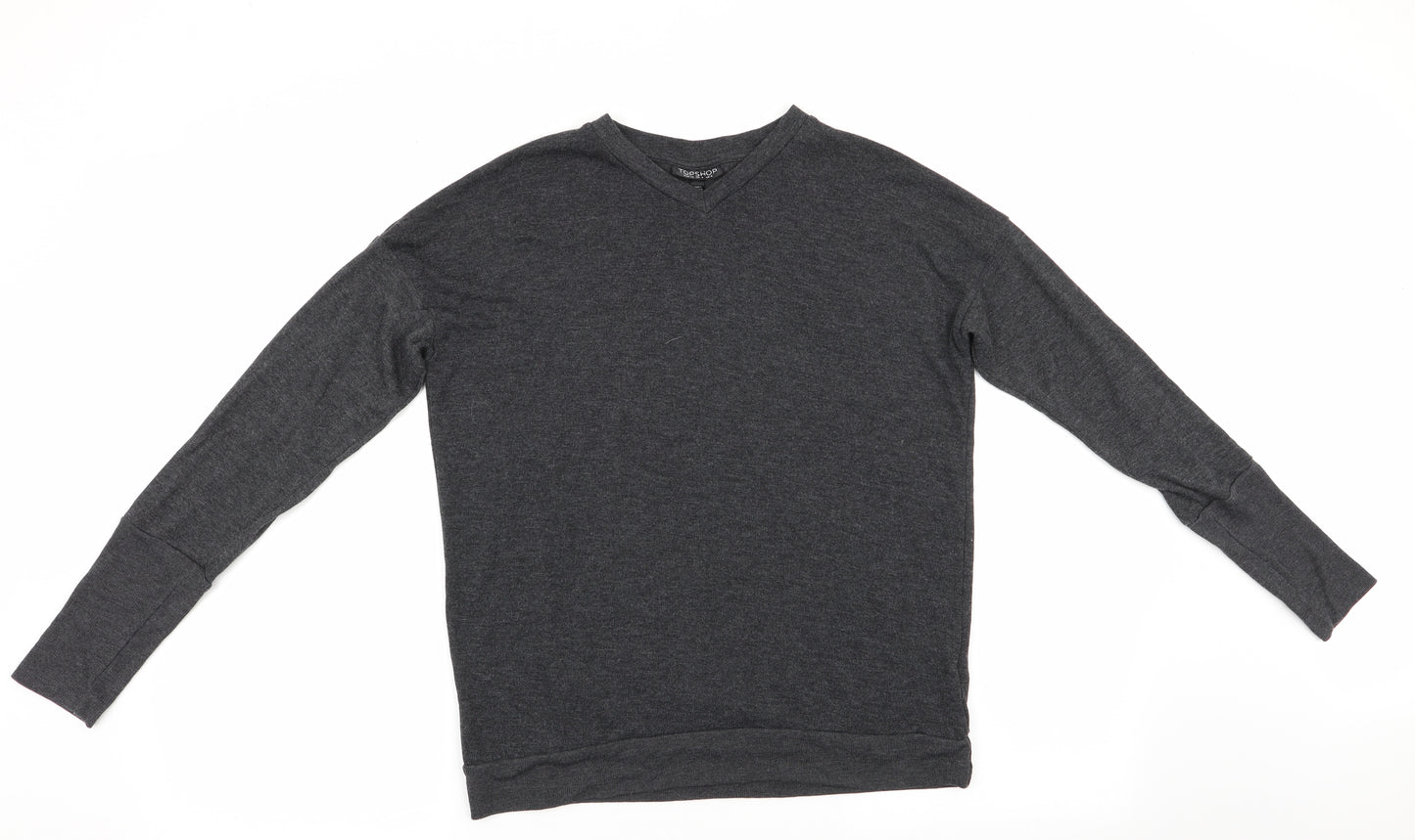 Topshop Womens Grey   Pullover Jumper Size 8