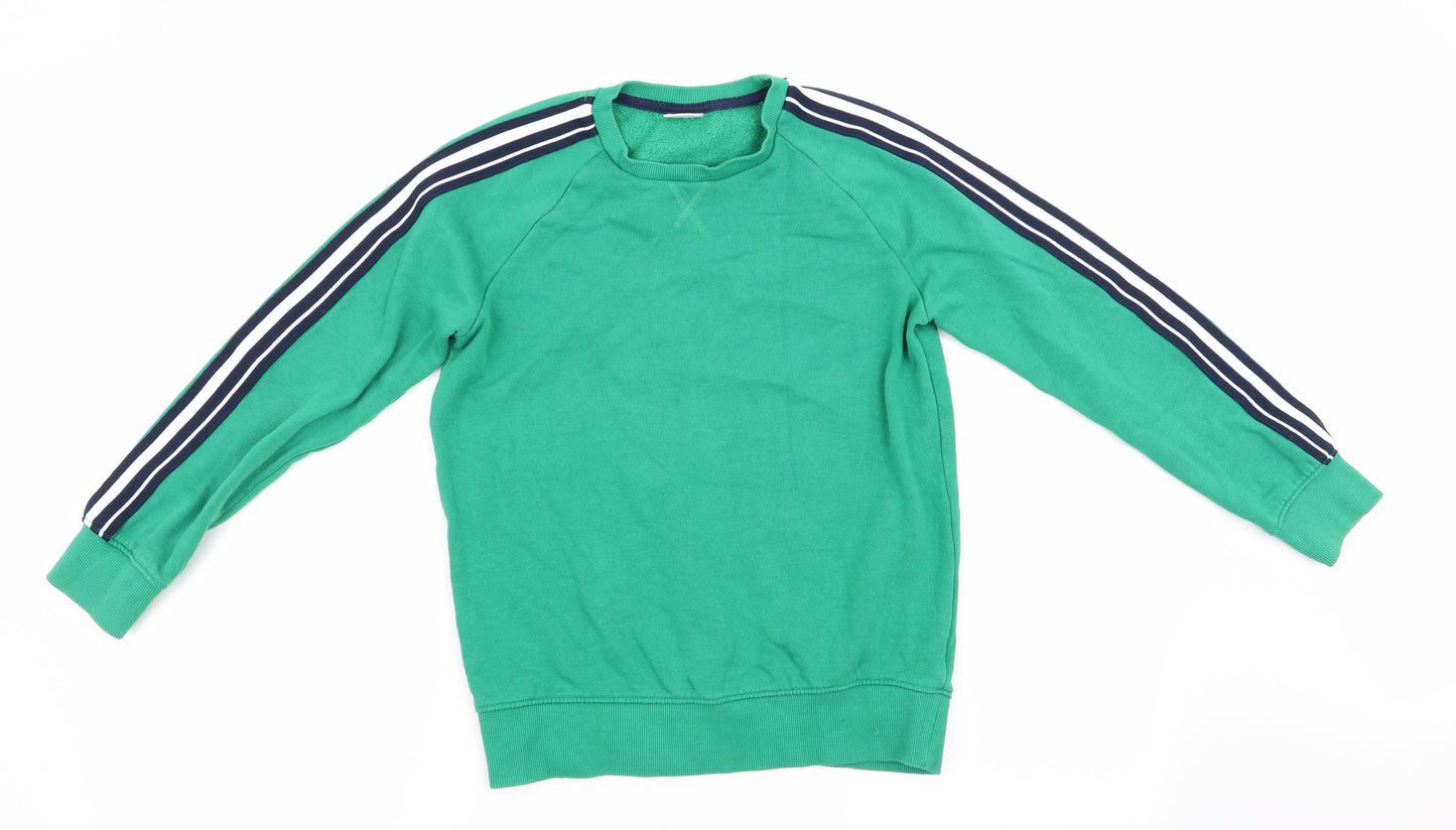 Florence and Fred Boys Green   Pullover Sweatshirt Size 10-11 Years