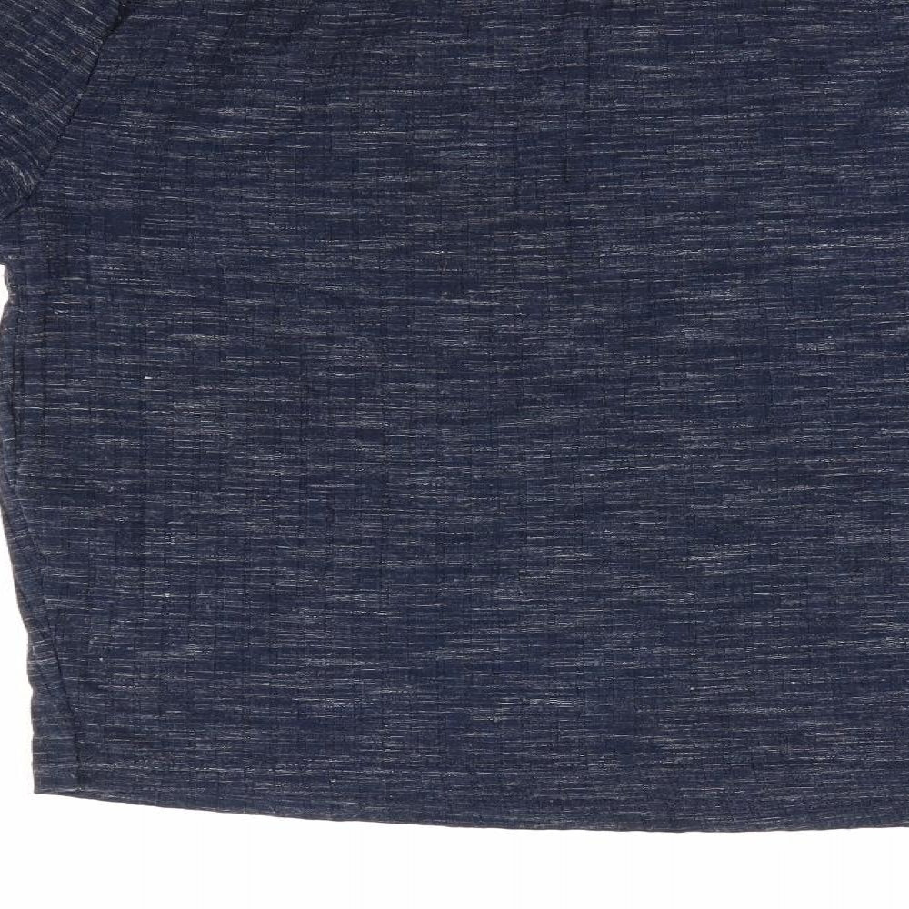 New Look Womens Blue   Jersey Blouse Size 8