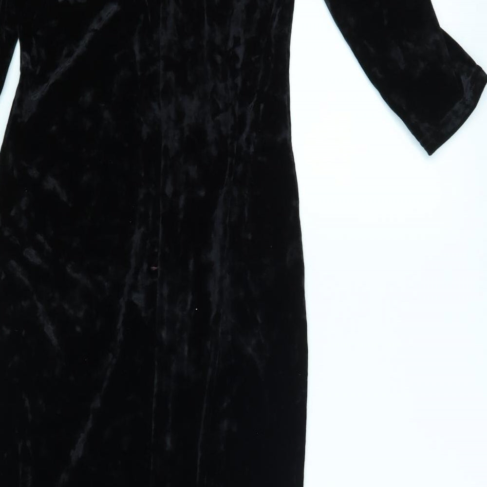 Accent On Style Womens Black   Pencil Dress  Size 12