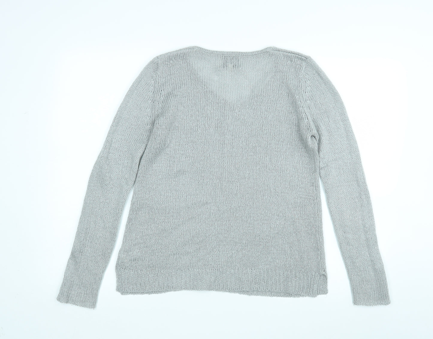 Papaya Womens Grey   Pullover Jumper Size S