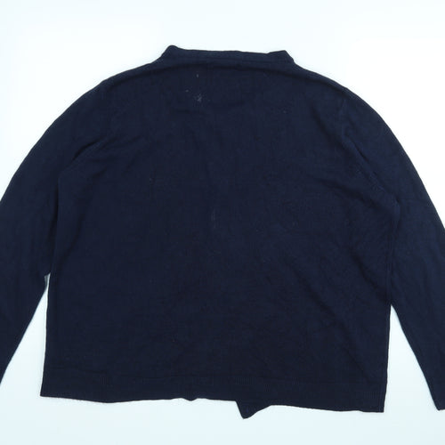BM Womens Blue   Cardigan Jumper Size L