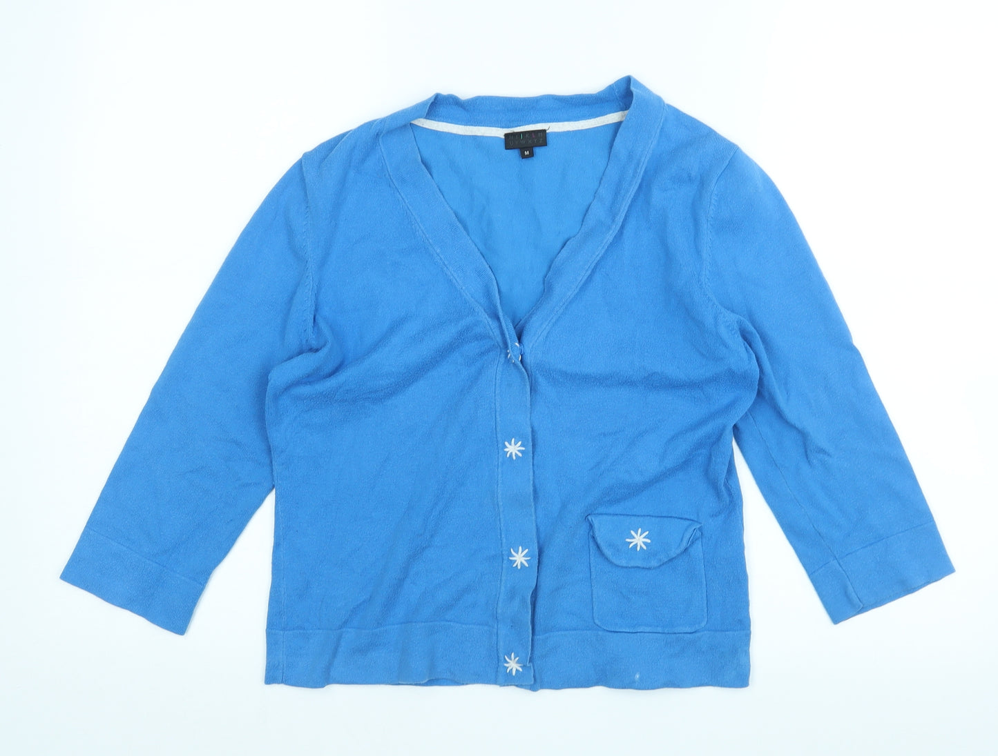 HIJKLM Womens Blue   Cardigan Jumper Size M