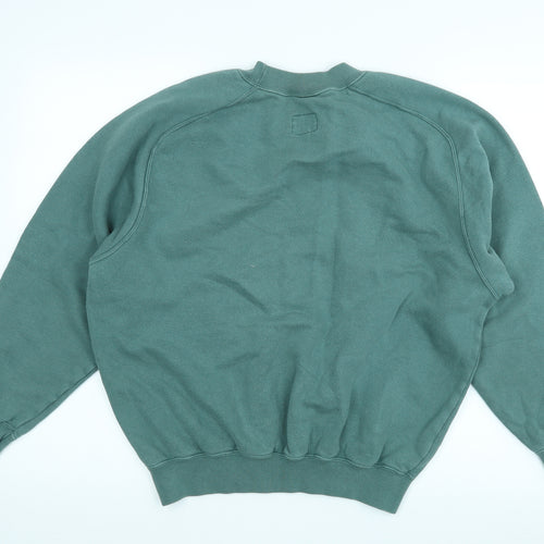United Colors of Benetton Mens Green   Pullover Sweatshirt Size S
