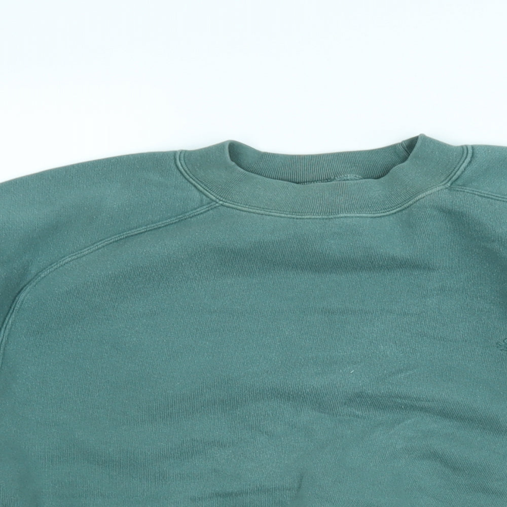United Colors of Benetton Mens Green   Pullover Sweatshirt Size S