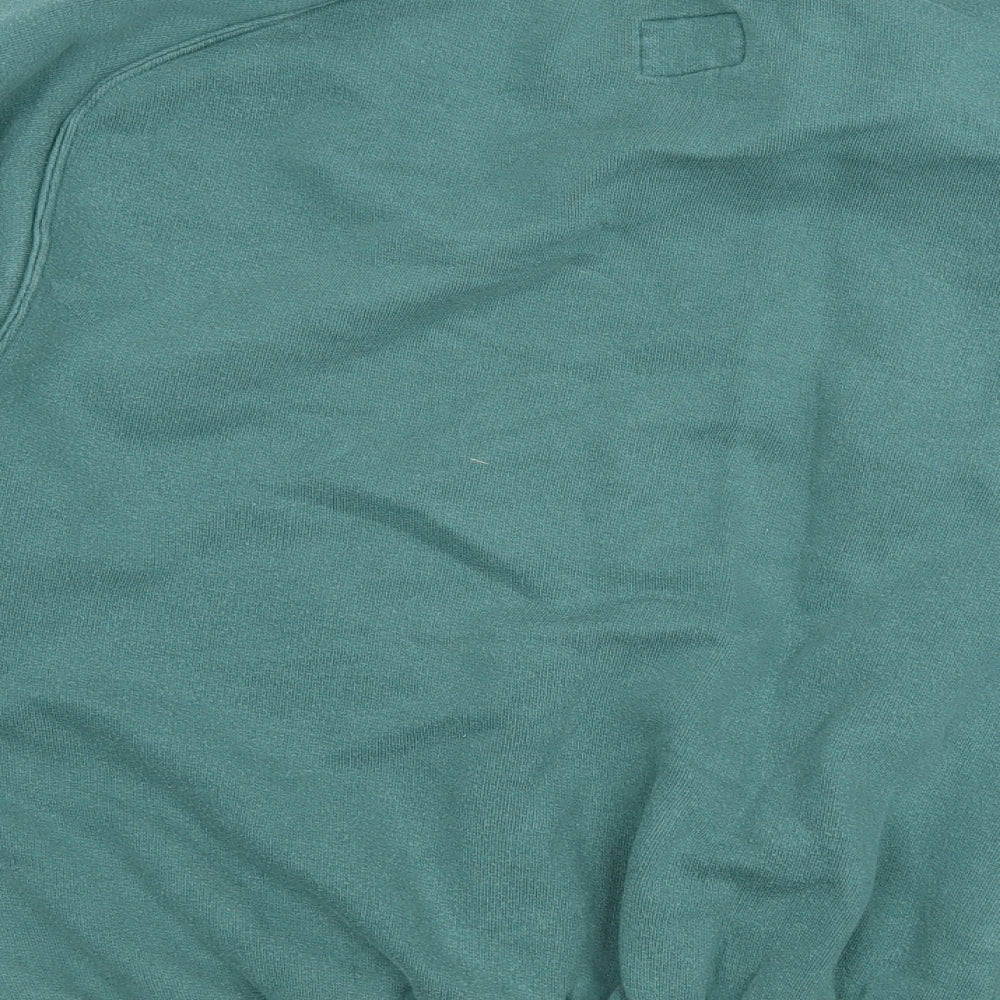 United Colors of Benetton Mens Green   Pullover Sweatshirt Size S