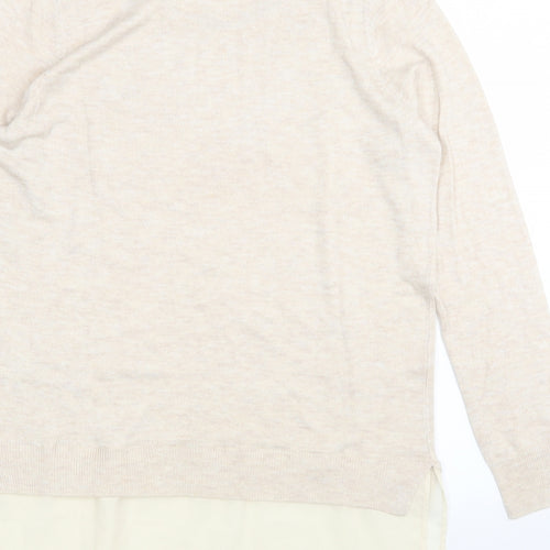 F&F Womens Beige   Pullover Jumper Size 12