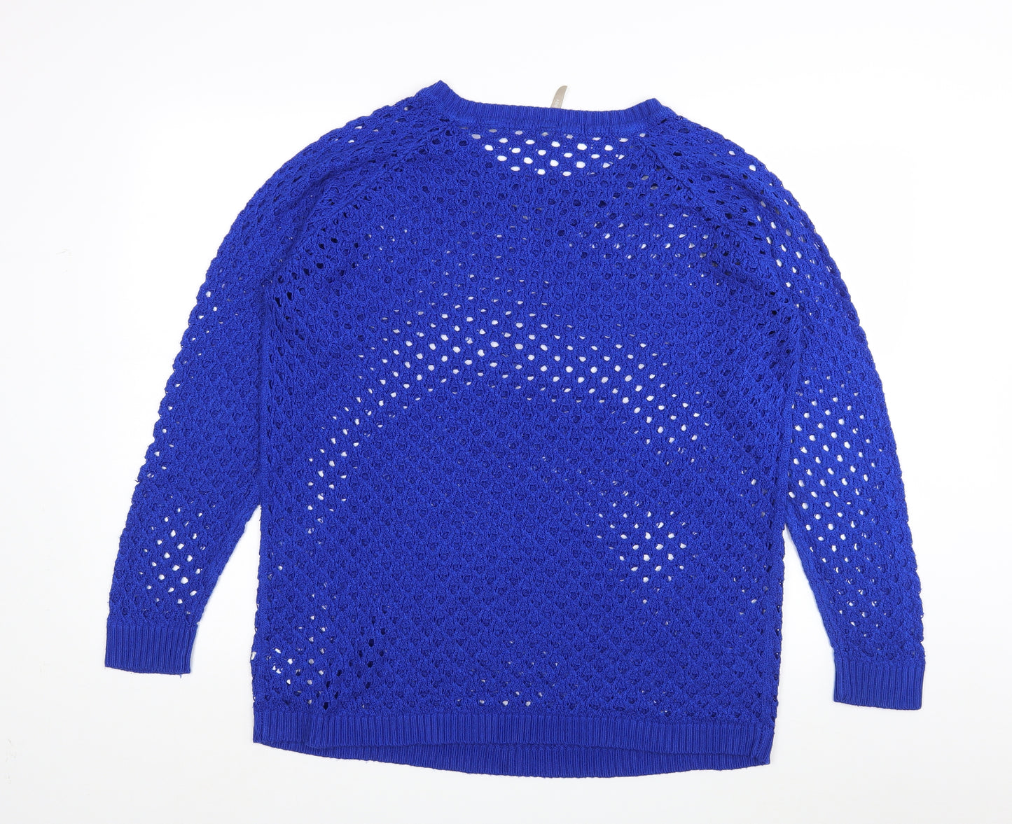 Anthology Womens Blue   Pullover Jumper Size 16
