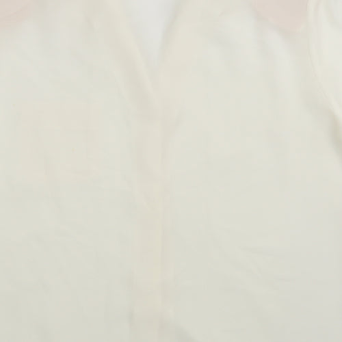 Berkertex Womens Ivory   Basic Button-Up Size 16