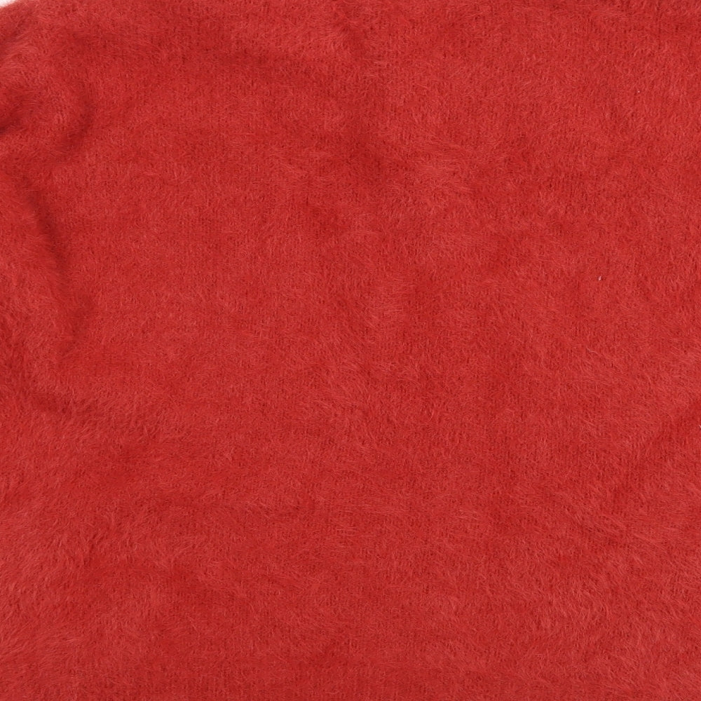 F&F Womens Red   Pullover Jumper Size 14